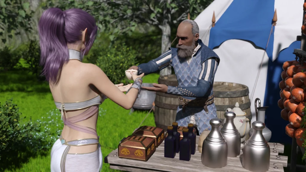 Дебора и торговец чаем